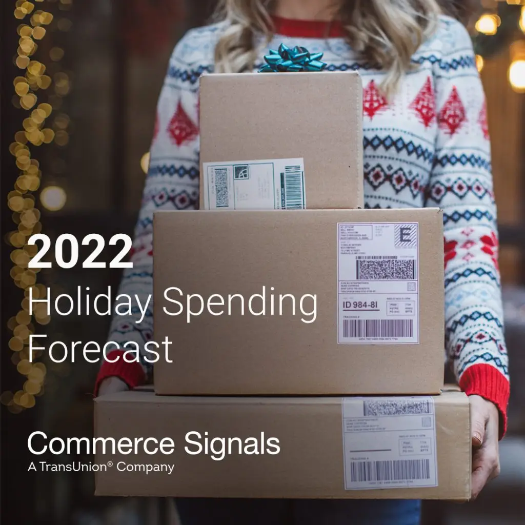 Happy Holiday Shopping 1 Ad 2022 Holiday Spending Prediction Report Ads Forecast LinkedIn 2 1080x1080 1