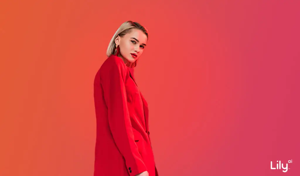 Who’s Crushing AI: The Retail AI Index 2 a woman in a red suit